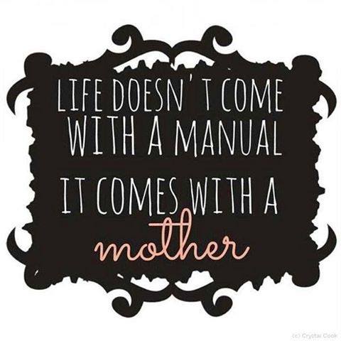 Life doesn't come with a manual